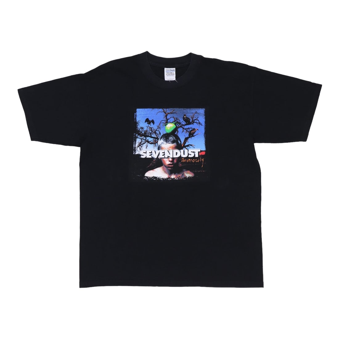 Vintage Sevendust 2001 Animosity Concert Black Tour T-Shirt Size Large (1 of 5)
