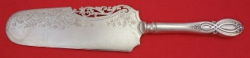 Alvin Chippendale Old Sterling Silver Cake Server 10 1/4 Inch (1 of 2)