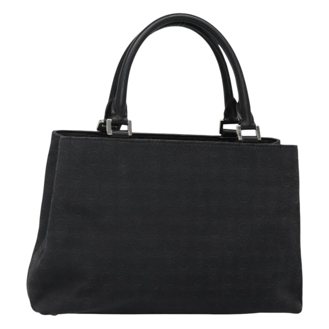 CELINE Macadam Canvas Black Handbag Italy: CELINE Macadam Canvas Black Handbag Italy This CELINE C Macadam Canvas Hand Bag features a classic black exterior and is crafted from the brand's signature Macadam canvas. Designed for women, this han