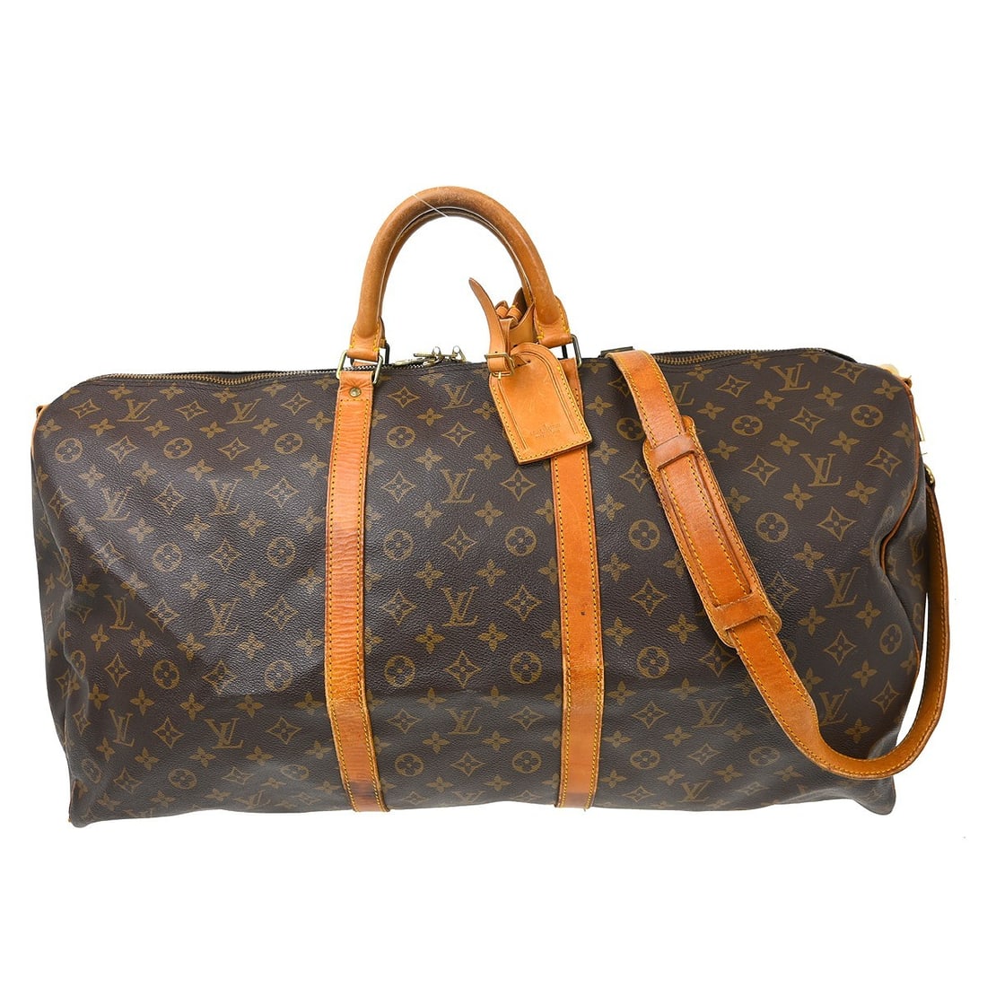 Louis Vuitton Keepall Bandouliere 60 Monogram Duffle Bag M41412 (1 of 16)