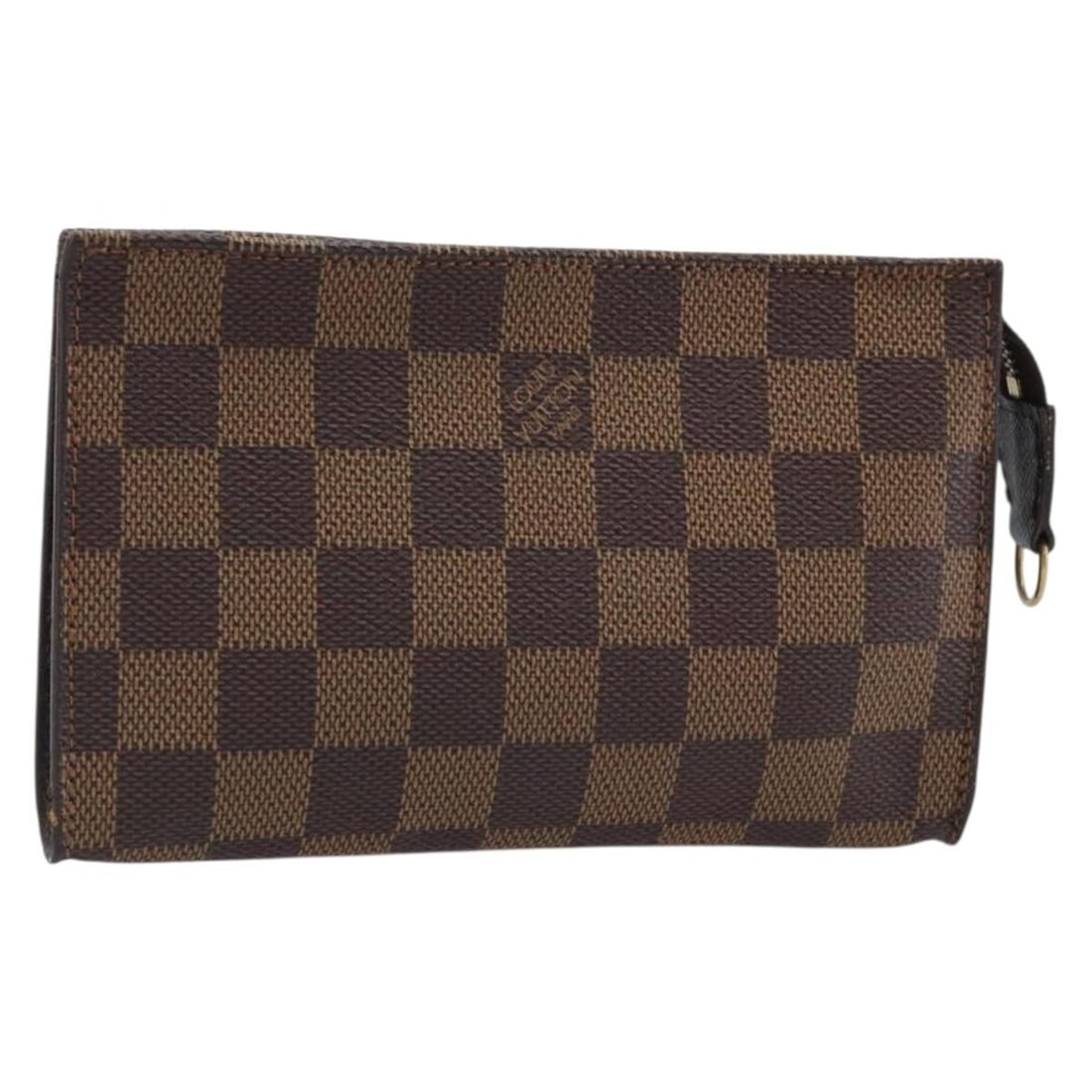 Damier Ebene Canvas Marais Pouch by Louis Vuitton France: Damier Ebene Canvas Marais Pouch by Louis Vuitton France This Louis Vuitton Damier Ebene Marais pouch is crafted from Damier Ebene canvas and features a compact design ideal for everyday essentials. T