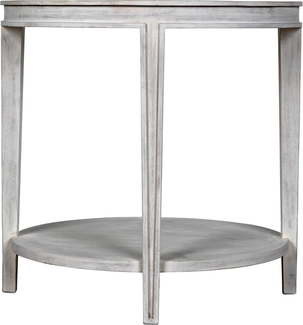 Noir Imperial Mahogany Side Table White Wash Mirror Finish: Noir Imperial Mahogany Side Table White Wash Mirror Finish This elegant mahogany side table showcases a stunning mirror finish, crafted in an antique or vintage style that adds a touch of sophisticati