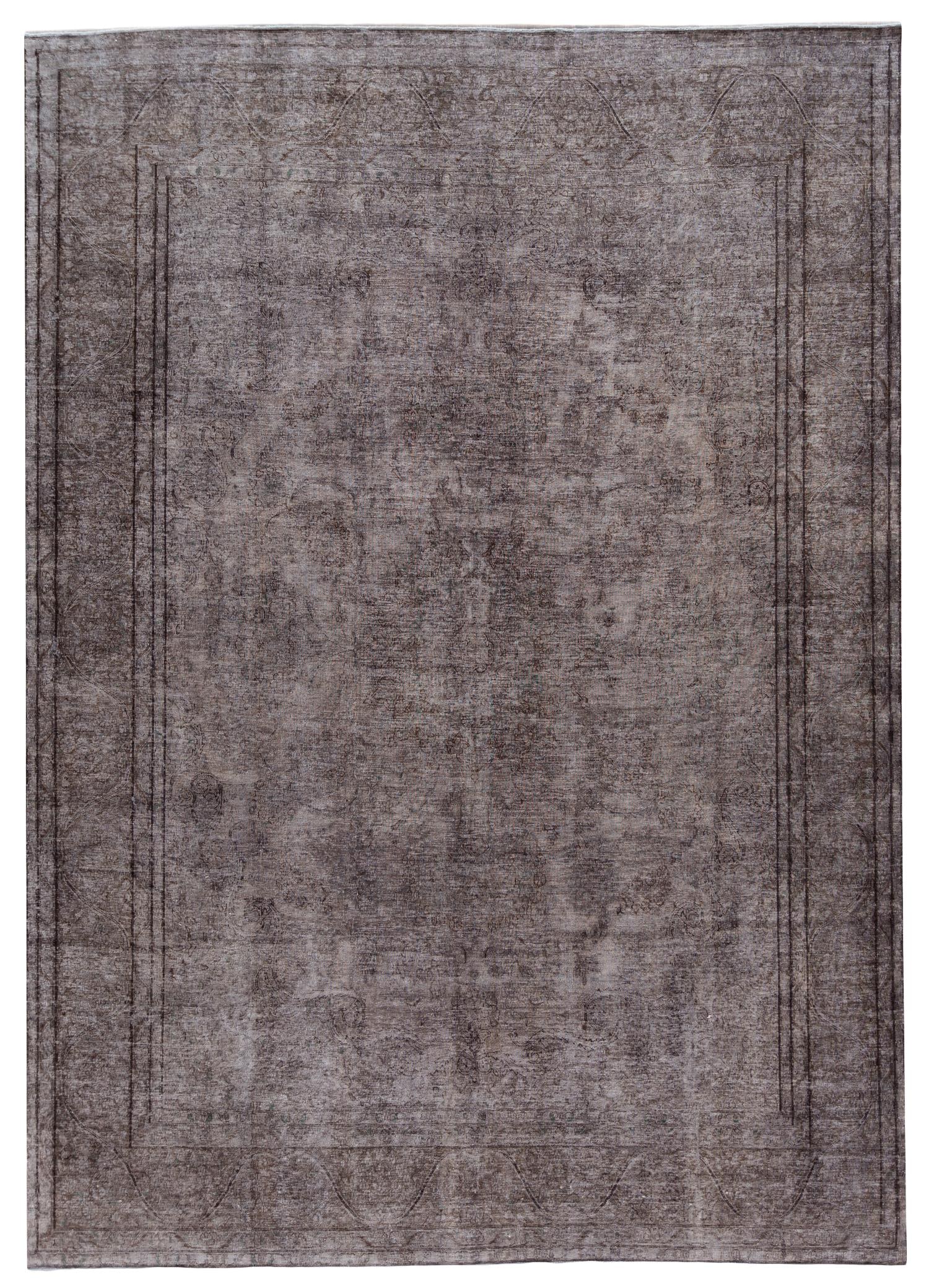Mid-20th Century Hand-Knotted Gray Wool Medallion Rug 9'8 X 13'8: Mid-20th Century Hand-Knotted Gray Wool Medallion Rug 9'8 X 13'8 This exquisite mid-20th century vintage rug features a beautifully hand-knotted medallion design, showcasing the craftsmanship of its