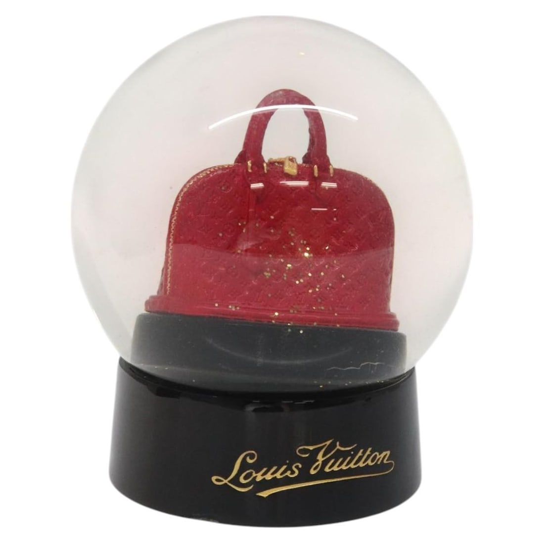 Alma Handbag Snow Globe for Louis Vuitton VIPs Clear Glass Display (1 of 11)