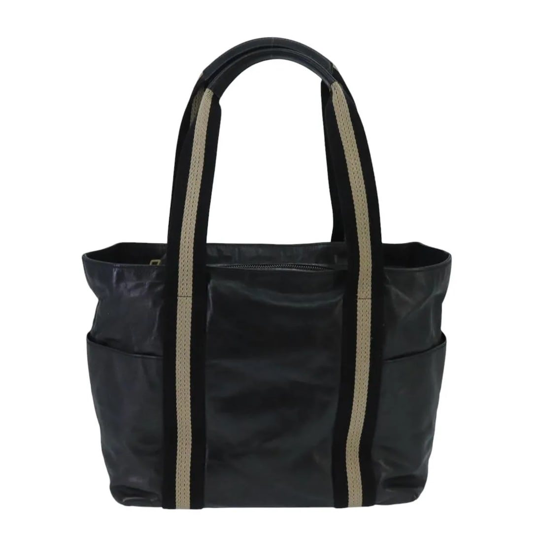 Bally Vintage Black Leather Handbag Made in Italy: Bally Vintage Black Leather Handbag Made in Italy Vintage Bally leather bag in black with a structured silhouette and honest wear consistent with age and use. Made in Italy, this piece is presented in