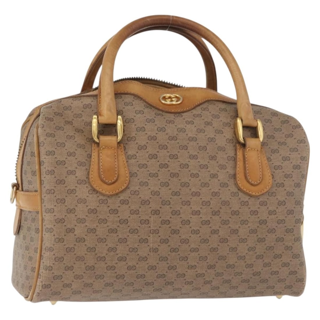 Gucci 67 02 4422 Micro GG Supreme PVC Hand Bag Beige Gold: Gucci 67 02 4422 Micro GG Supreme PVC Hand Bag Beige Gold Gucci Micro GG Supreme handbag in beige and gold PVC leather with Micro Small GG canvas. Made in Italy, this women's handbag is offered withou