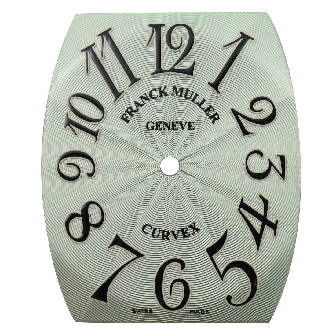Franck Muller Cintree Curvex Light Green Dial Replacement: Franck Muller Cintree Curvex Light Green Dial Replacement Elevate your Franck Muller watch collection with this exquisite Cintree Curvex dial. Designed specifically for the Franck Muller brand, this l