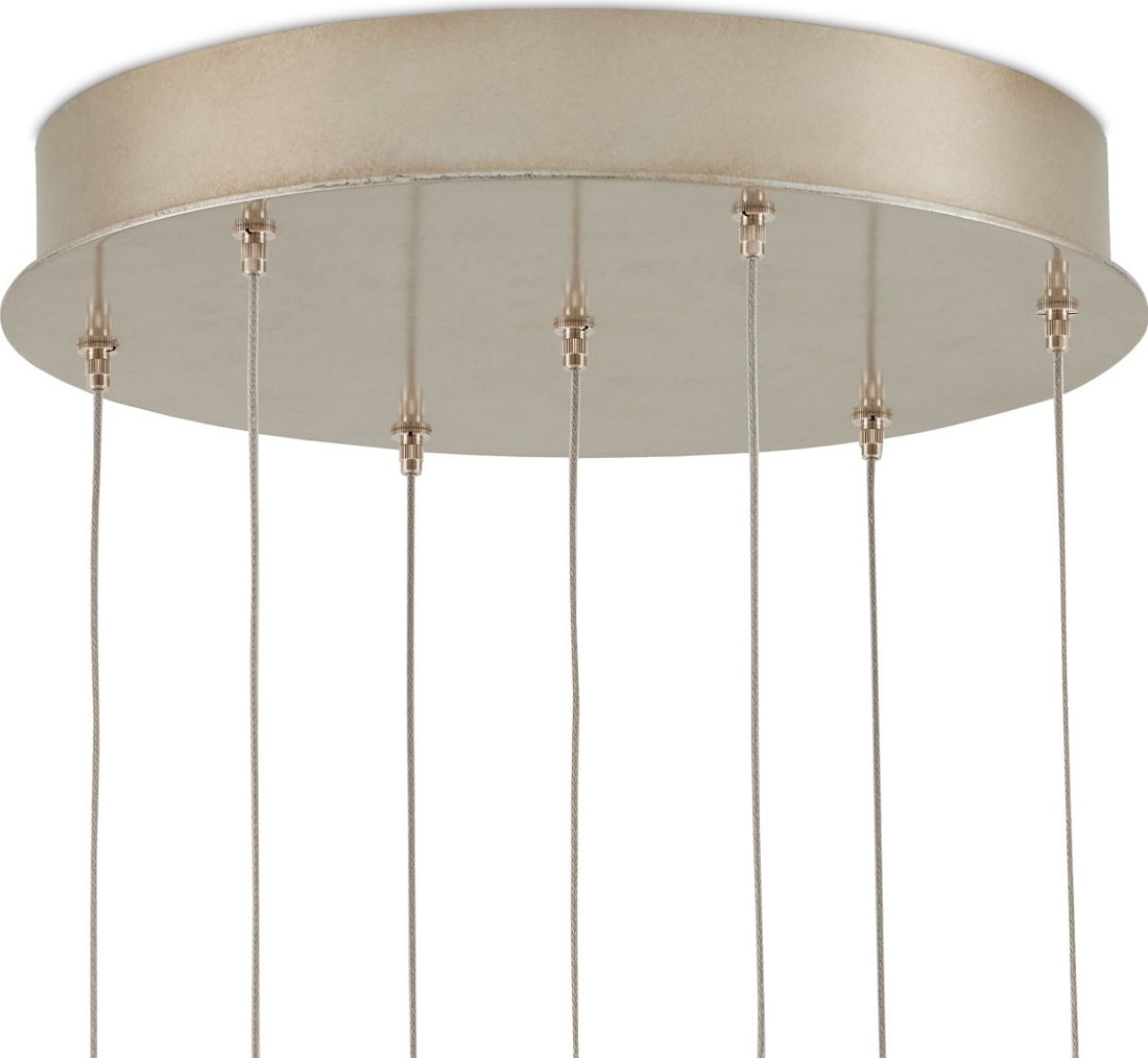 Currey Regatta Multi-Drop Pendant Light 7-Light Capiz Shell (1 of 4)