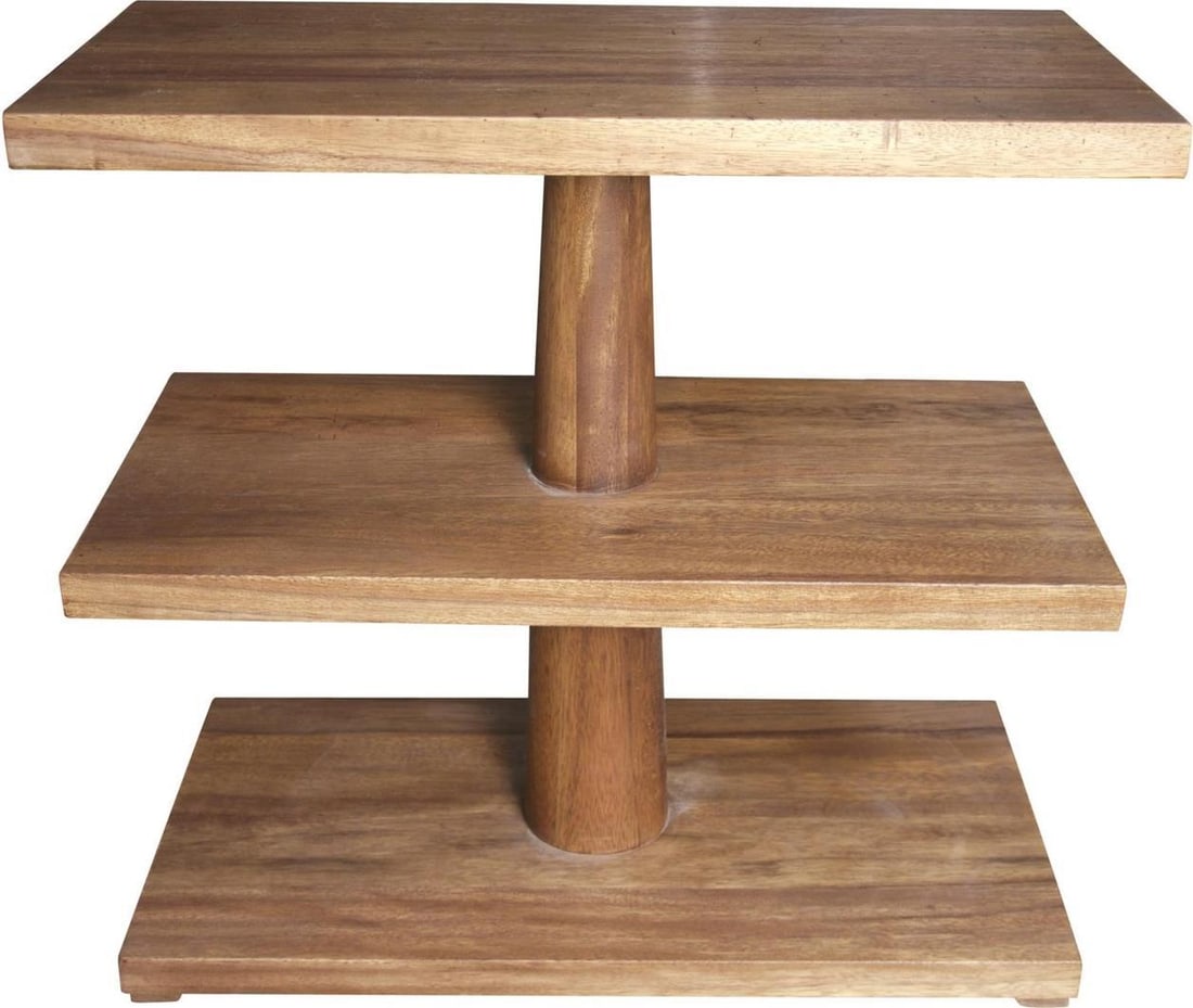 Fatima Collection Dark Walnut Side Table by Noir Regency Style (1 of 1)