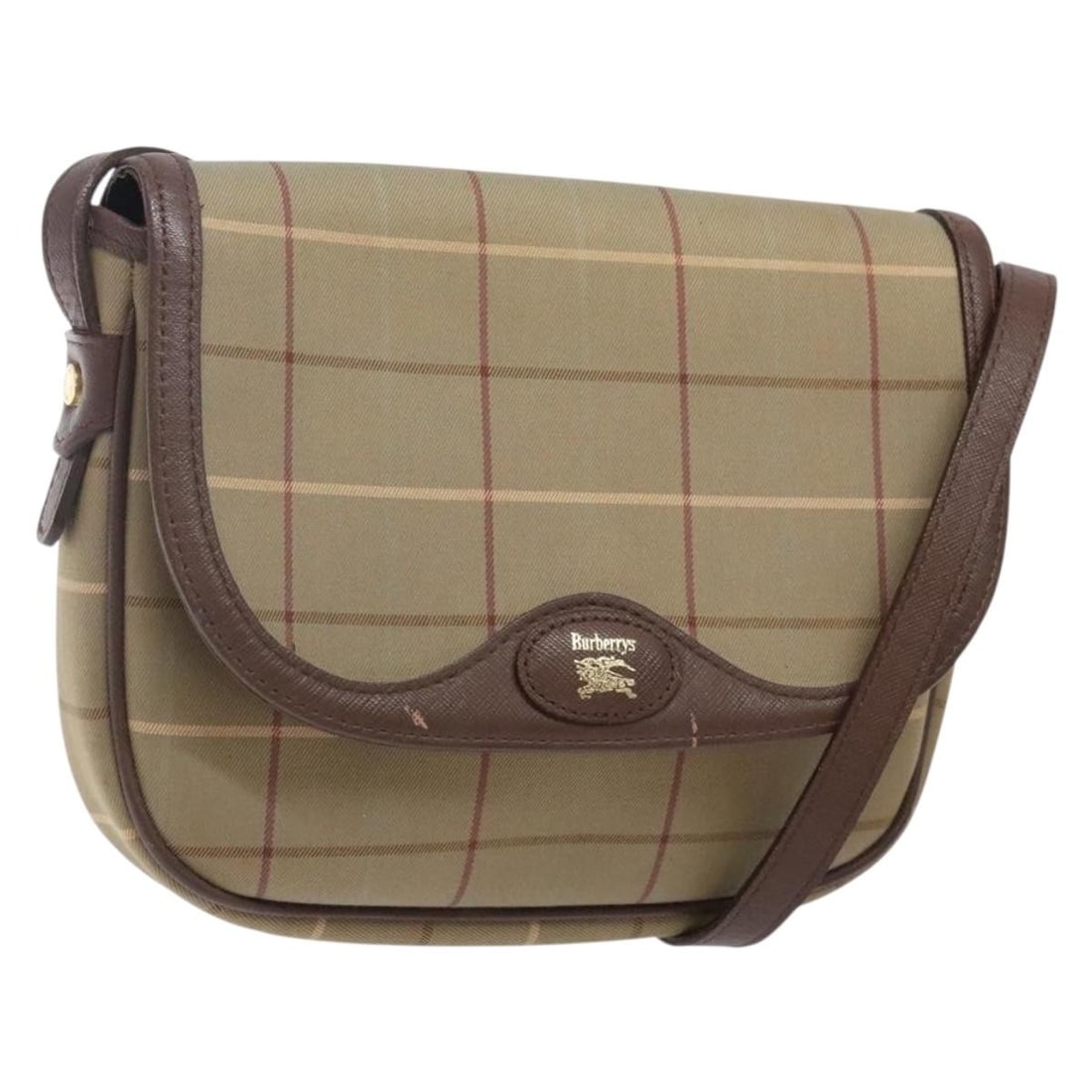 Burberrys Nova Check Shoulder Bag Canvas Beige Gold Durable Style: Burberrys Nova Check Shoulder Bag Canvas Beige Gold Durable Style Elevate your style with this Burberrys Nova Check Shoulder Bag, expertly crafted from durable canvas in a sophisticated beige and gold