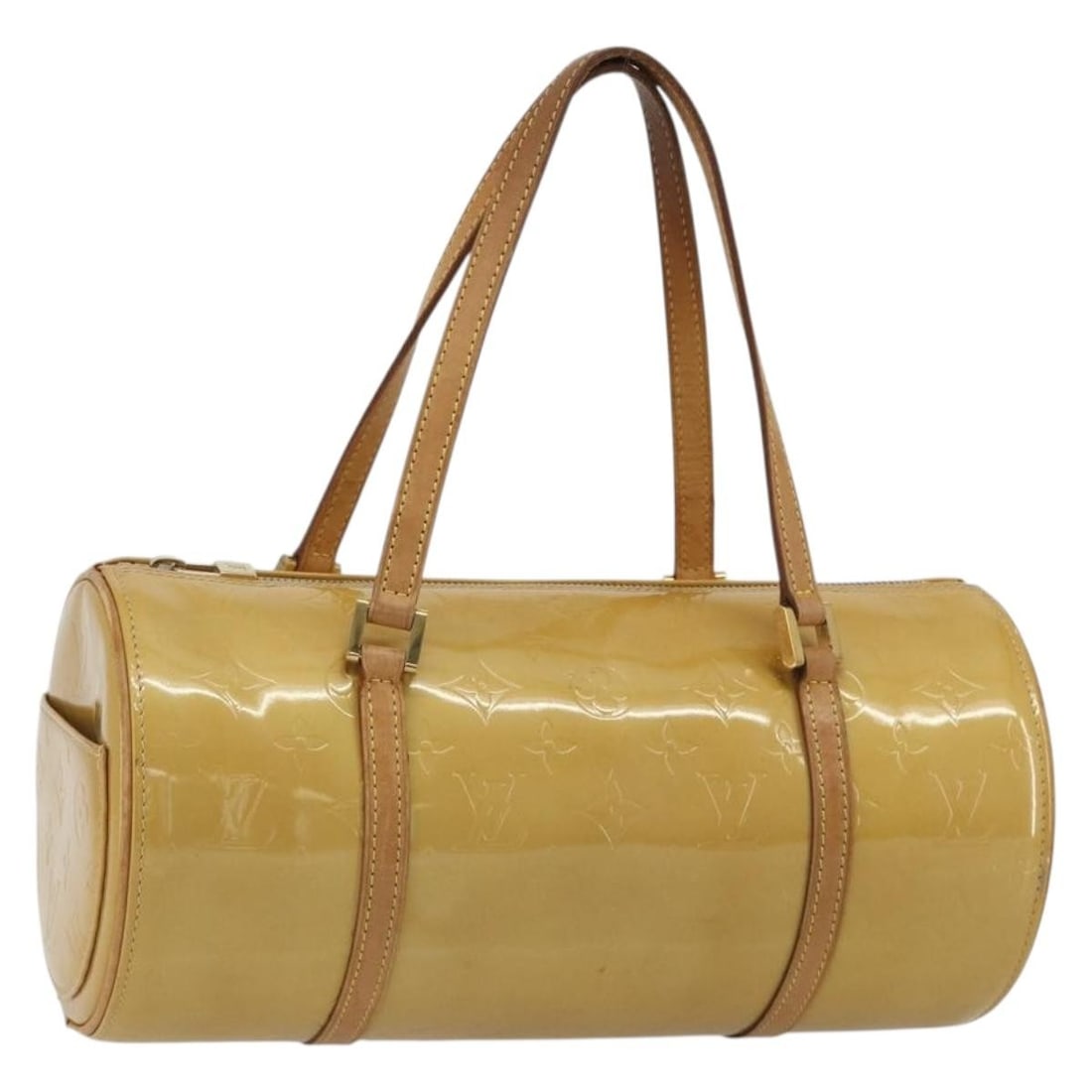 Louis Vuitton M91006 Bedford Monogram Vernis Patent Leather Handbag Beige (1 of 18)