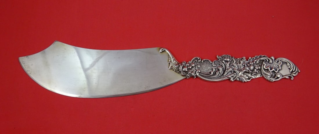 Sterling Silver Ice Cream Slice Pattern Number 3904 13 Inch by Shiebler: Sterling Silver Ice Cream Slice Pattern Number 3904 13 Inch by Shiebler This is a Shiebler Number 3904 sterling silver ice cream slice, retailed by Duhme. The piece features a cornucopia and flower mo