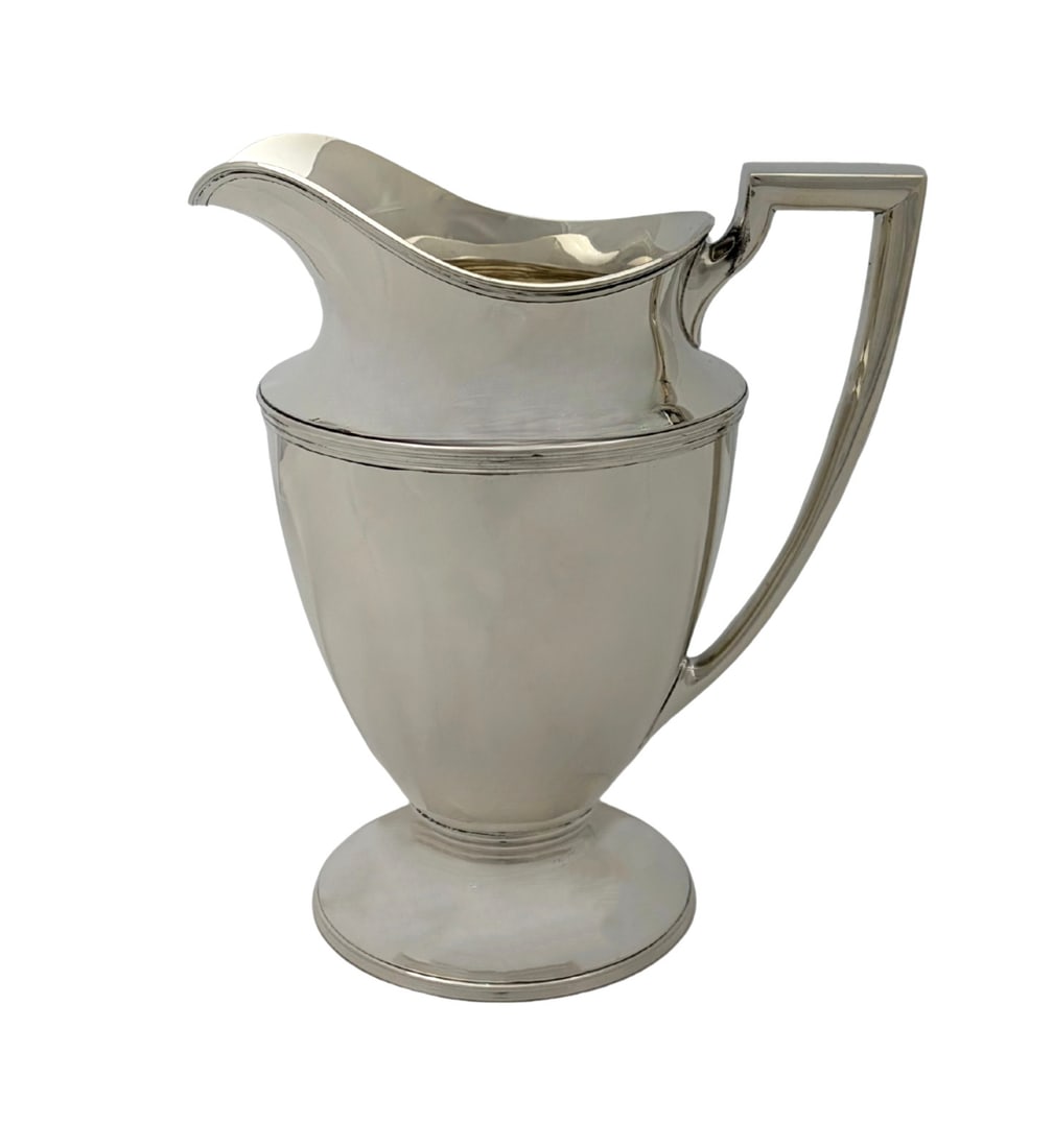 Tiffany sterling silver handmade 4 pint water pitcher monogrammed (1 of 3)