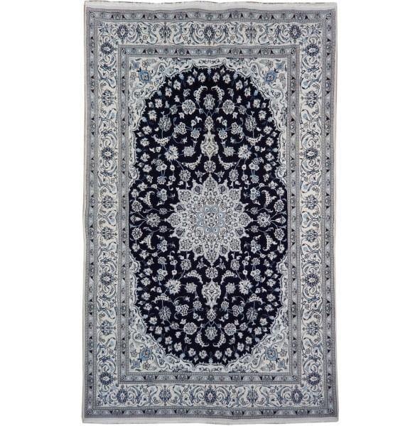 Exquisite 6.6 x 10.0 Persian Nain Rug Wool Silk Handcrafted: Exquisite 6.6 x 10.0 Persian Nain Rug Wool Silk Handcrafted Free continental US Shipping Experience luxury with this exquisite 6.6 x 10.0 Genuine Persian Nain Rug, crafted from a blend of fine wool an
