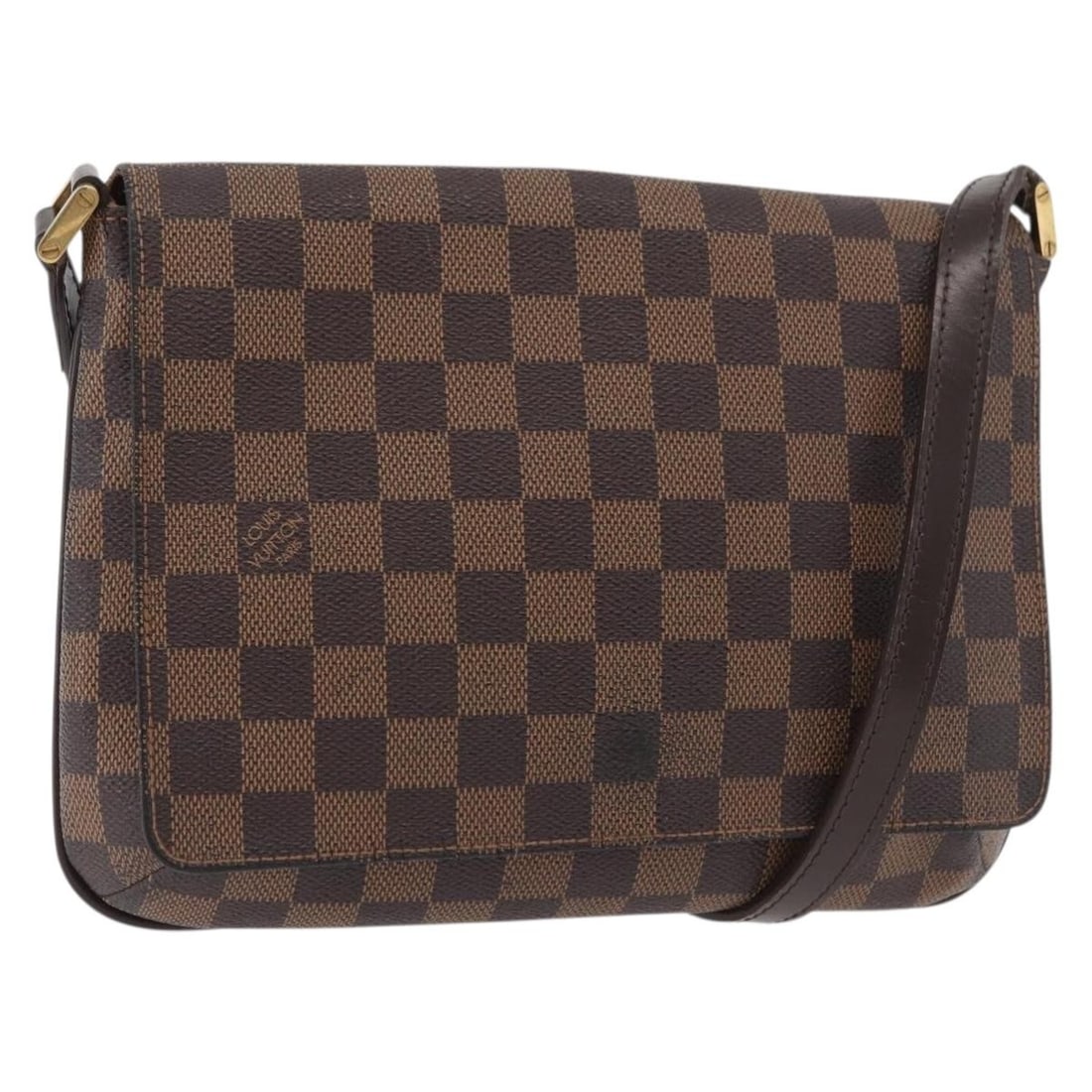 Louis Vuitton Musette Tango Damier Ebene Canvas Shoulder Bag N51301 (1 of 18)
