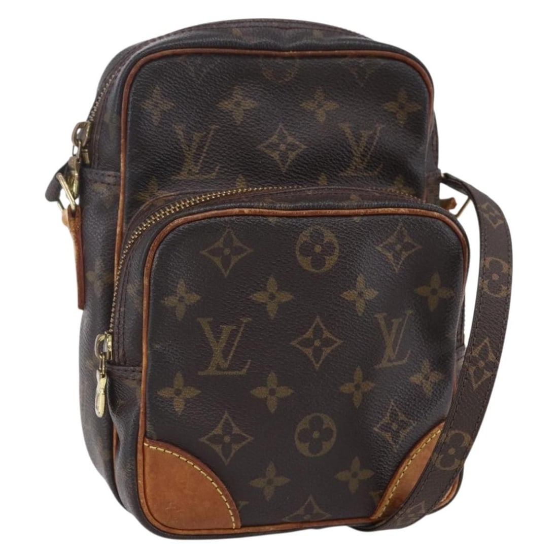 LOUIS VUITTON Monogram Amazon Shoulder Bag M45236 Authentic France (1 of 18)