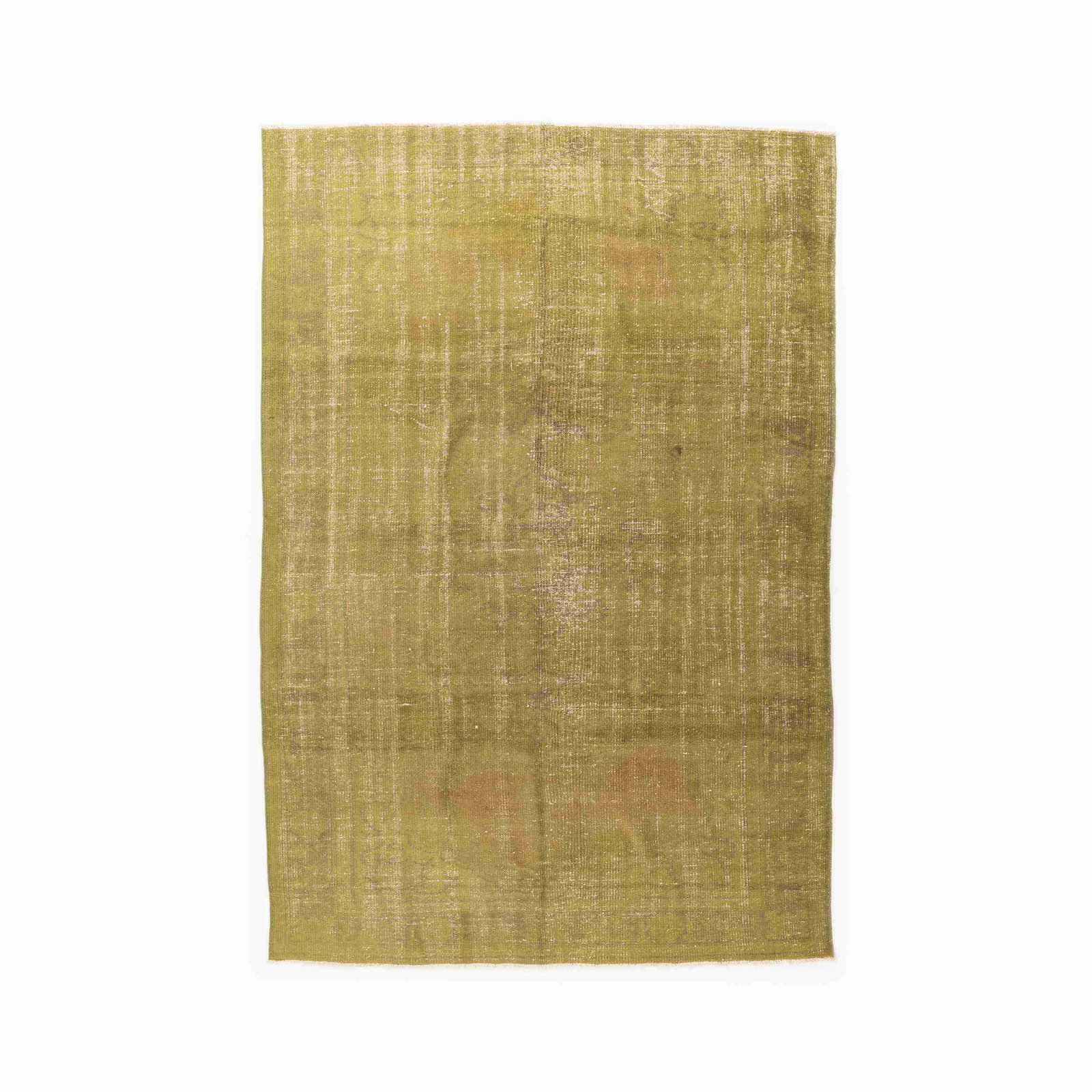 Handmade Vintage Carpet Wool on Cotton 76.8 x 110.6 Inches: Handmade Vintage Carpet Wool on Cotton 76.8 x 110.6 Inches This authentic handmade vintage carpet showcases exquisite craftsmanship with a wool on cotton composition. Designed for elegance, this piece