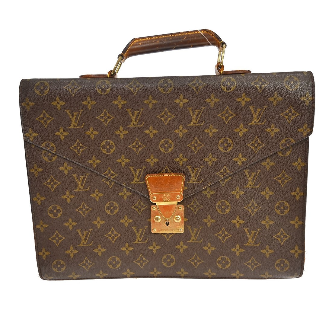 Louis Vuitton Serviette Conseiller Monogram Canvas Document Case M53331 (1 of 18)