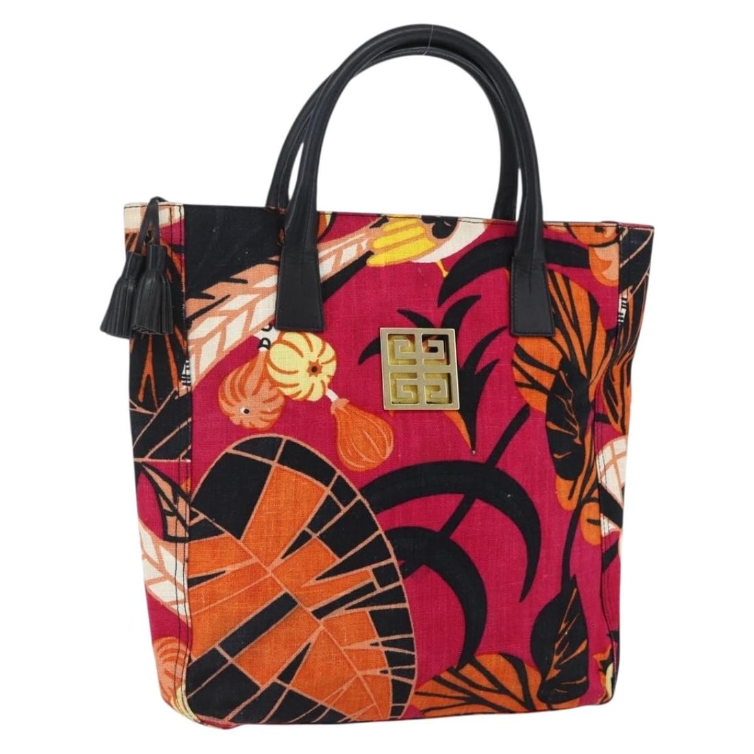 Givenchy Multicolor Gold Canvas Tote Bag for Women: Givenchy Multicolor Gold Canvas Tote Bag for Women Givenchy tote bag in multicolor canvas with gold-tone accents. This women's tote is made in Italy and comes as the bag only, without the original box