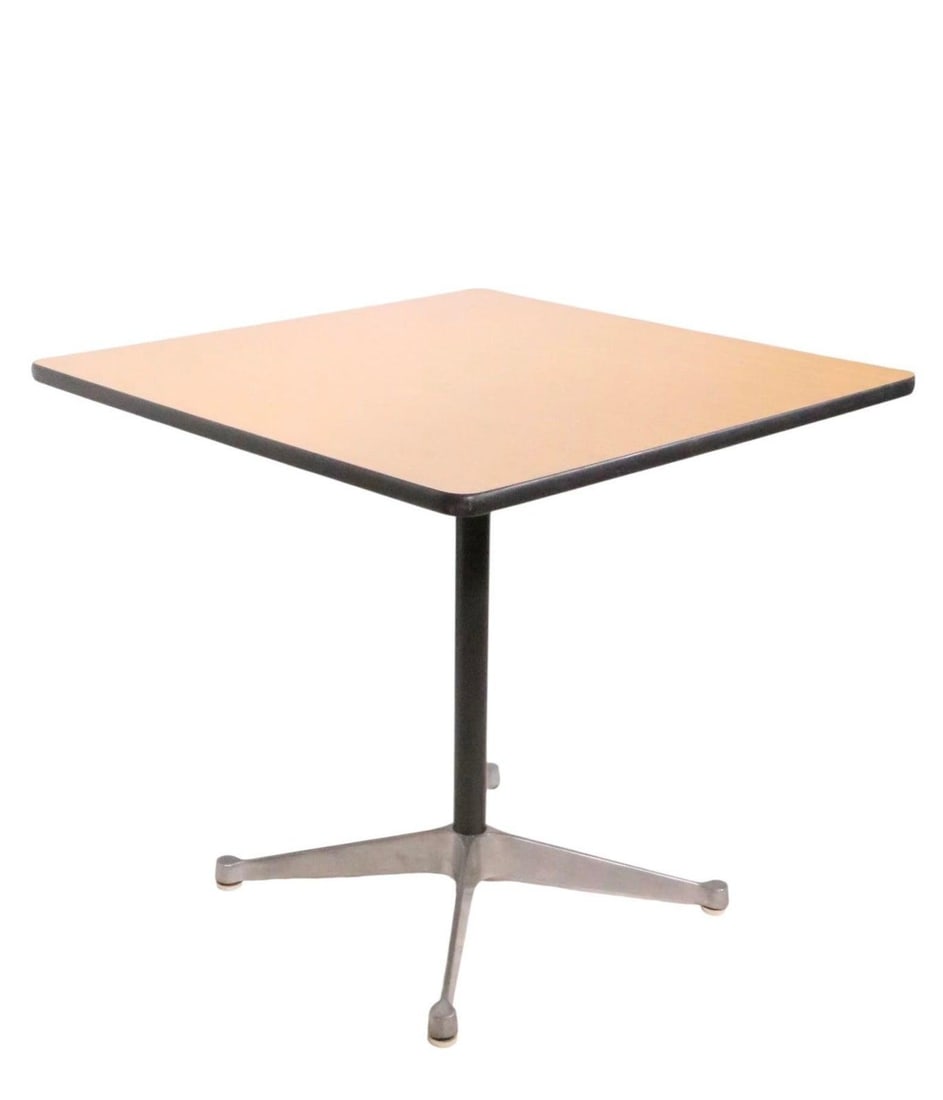 Herman Miller Eames cafe table with universal base - 2