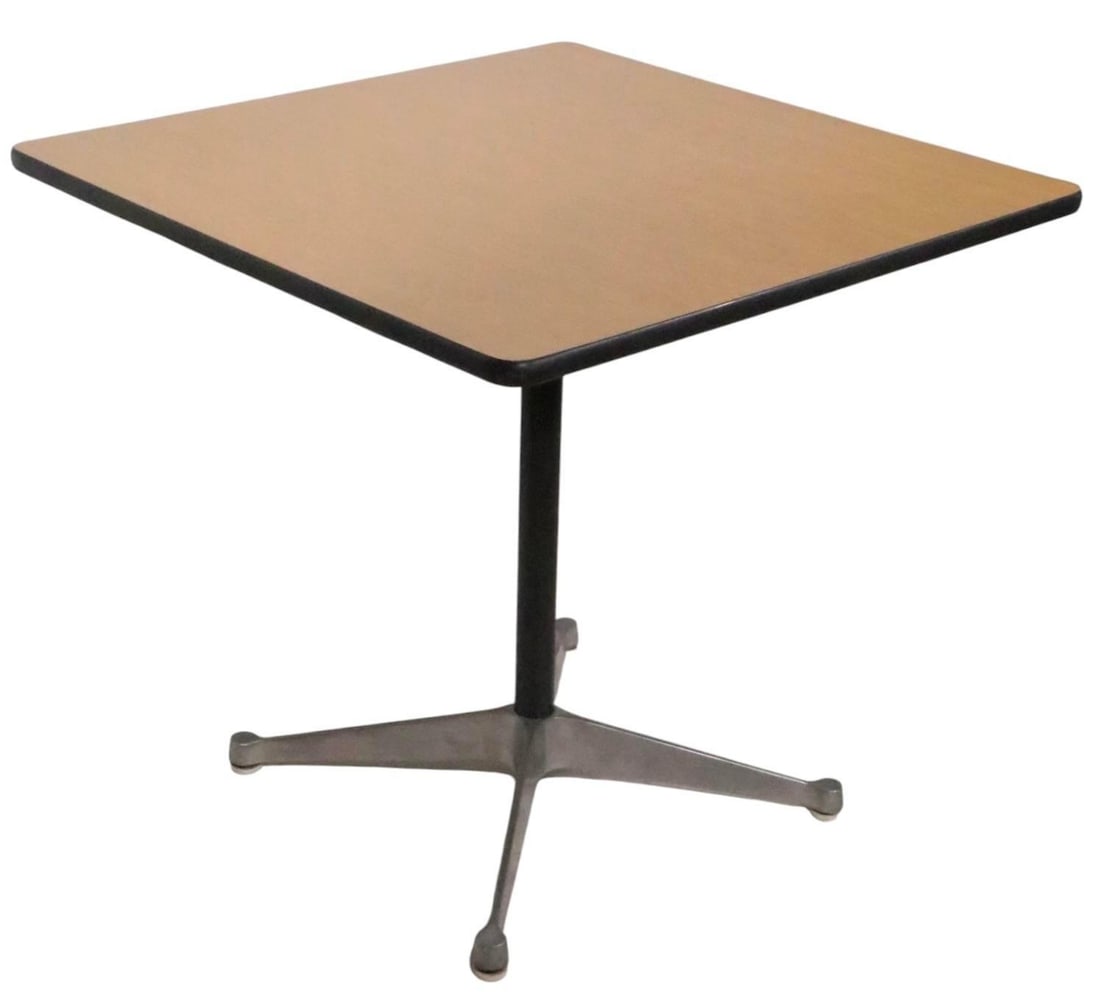 Herman Miller Eames cafe table with universal base - 4