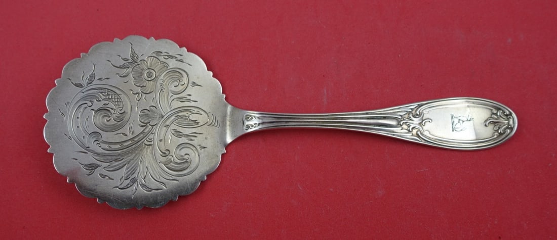 Hebbard Louis XIV Sterling Silver Tomato Server 7 1/4" by John Polhamus: Hebbard Louis XIV Sterling Silver Tomato Server 7 1/4" by John Polhamus This exquisite sterling silver tomato server features the elegant Louis XIV pattern by Hebbard, made by the renowned maker John 