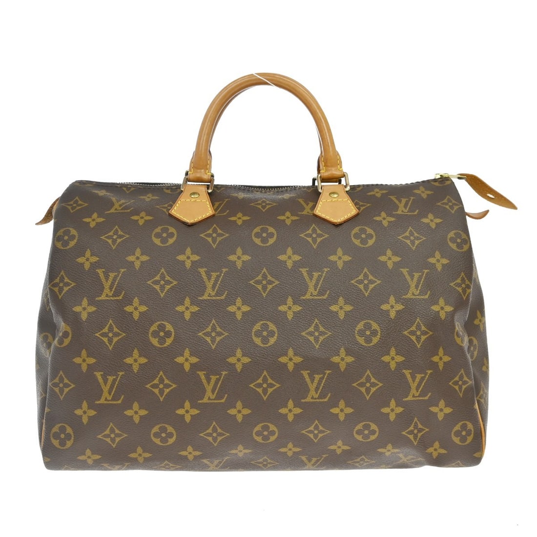 Louis Vuitton Speedy 35 Monogram Satchel Brown M41524 (1 of 11)