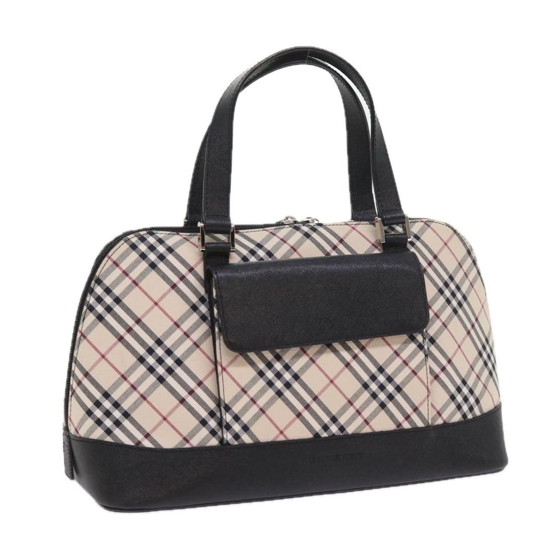 BURBERRY Beige Nylon Hand Bag Nova Check: BURBERRY Beige Nylon Hand Bag Nova Check Burberry Nova Check handbag in beige nylon. This women's handbag is made in Italy and includes only the bag shown; the original box and dust bag are not includ