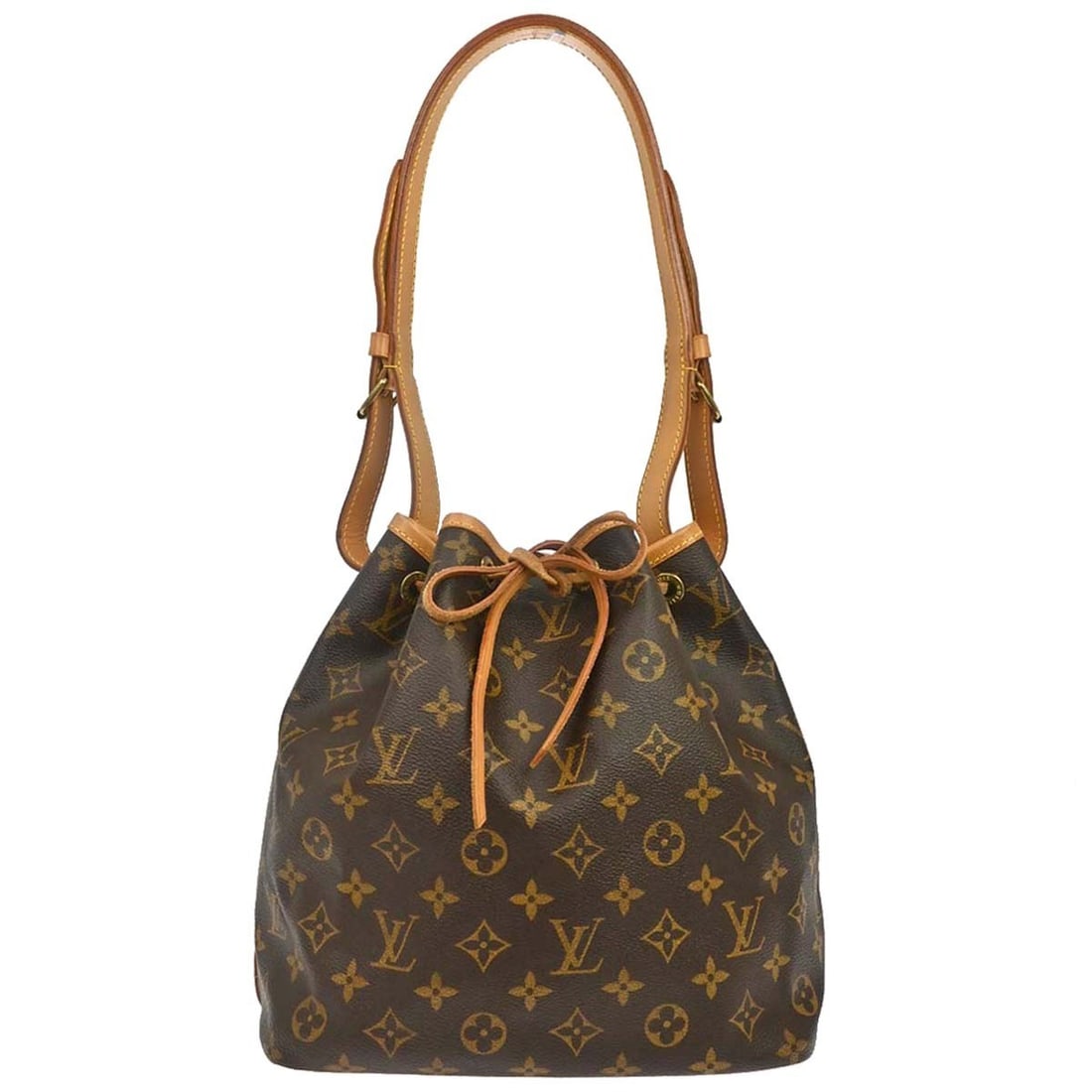 Louis Vuitton Petite Noe Monogram Canvas Bucket Shoulder Bag M42226 (1 of 15)