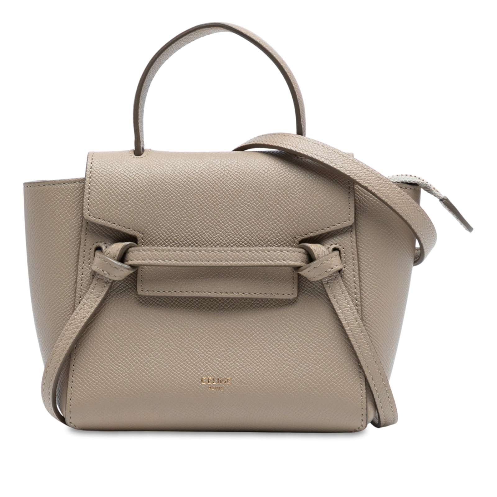 Celine Pico Grained Calfskin Brown Belt Bag Italy (1 of 7)