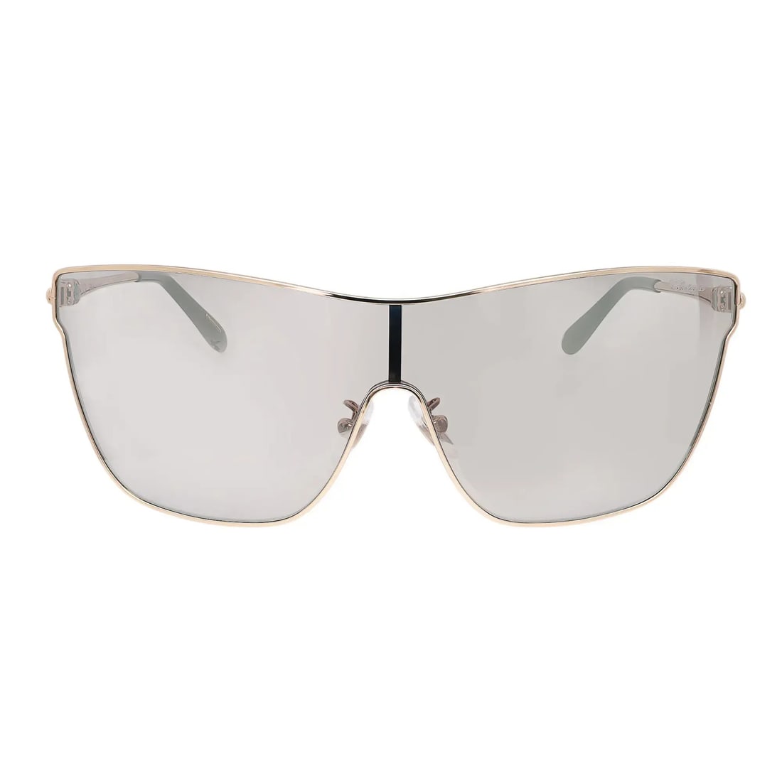 Chopard 95221-0404 Gold Metal Frame Ivory Mirrored Lens Sunglasses: Chopard 95221-0404 Gold Metal Frame Ivory Mirrored Lens Sunglasses Introducing the luxurious Chopard Sunglasses 95221-0404, designed for those who appreciate high fashion. These unisex sunglasses feat