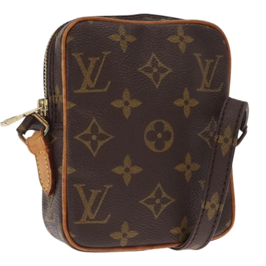 Louis Vuitton Danube Mini Shoulder Bag in Brown Monogram Canvas (1 of 18)