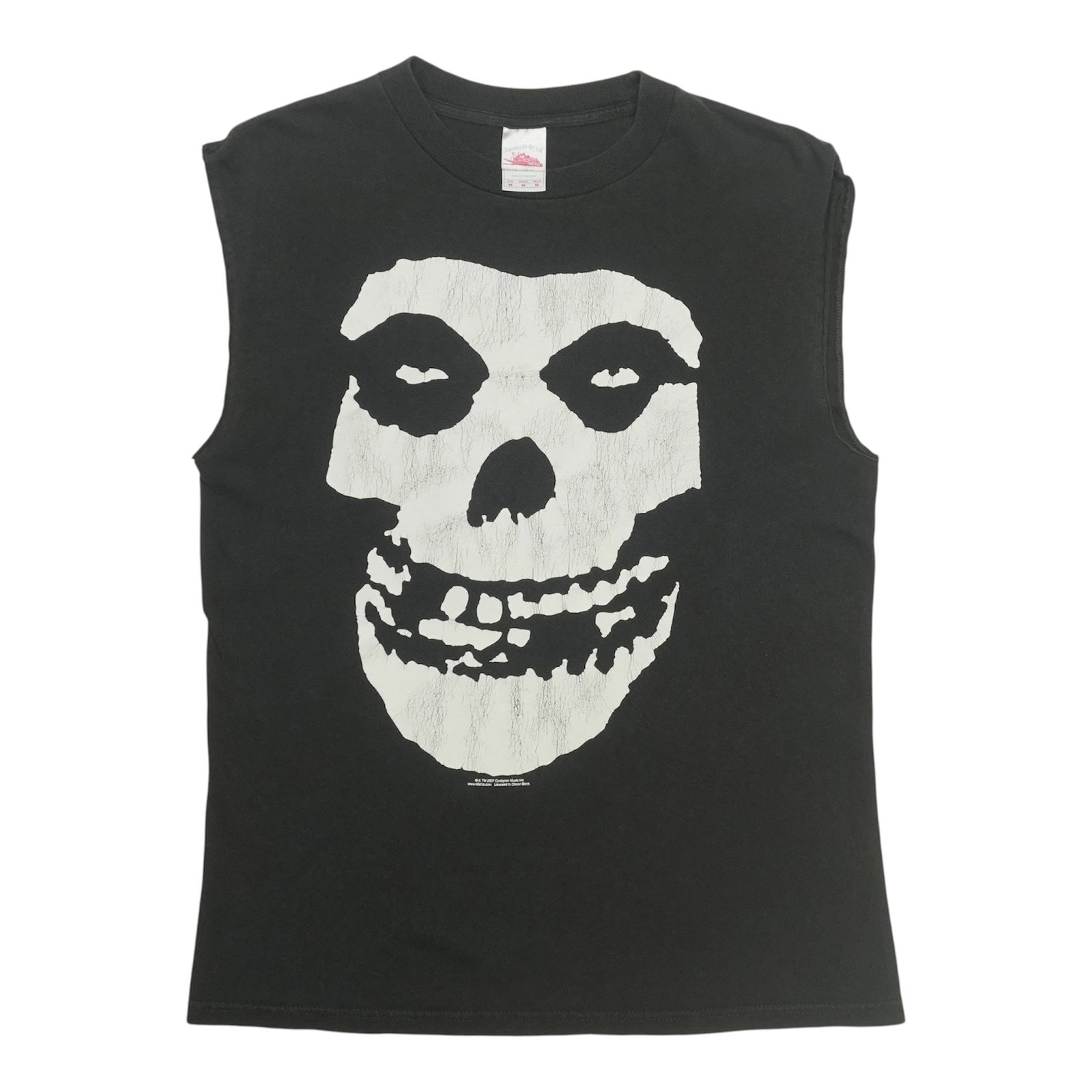 Misfits Crimson Ghost black cotton tank top 2007 medium (1 of 8)