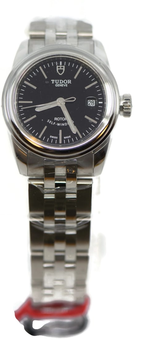 Tudor Glamour Date Stainless Steel Watch 51000 with Box and Papers: Tudor Glamour Date Stainless Steel Watch 51000 with Box and Papers Introducing the Tudor Glamour Date Stainless Steel Watch, a stunning wristwatch that seamlessly combines elegance and functionality. 