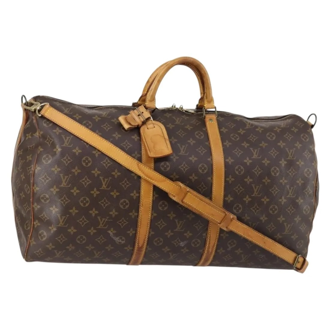 Louis Vuitton Monogram Canvas Keepall Bandouliere 60 Travel Bag (1 of 18)
