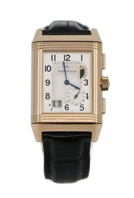 18K Rose Gold Jaeger-LeCoultre Reverso GMT Watch Ref Q3022420 (1 of 7)