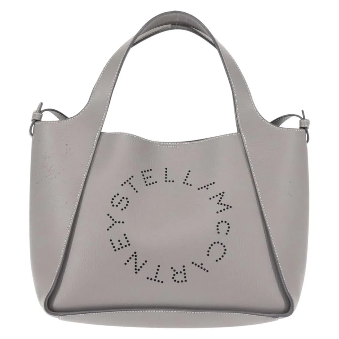 Stella McCartney Alter Tote Gray Leather Handbag (1 of 18)