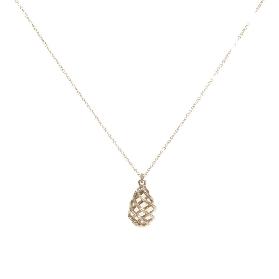 Tiffany Venezia Luce 925 Sterling Silver Necklace Small (1 of 8)