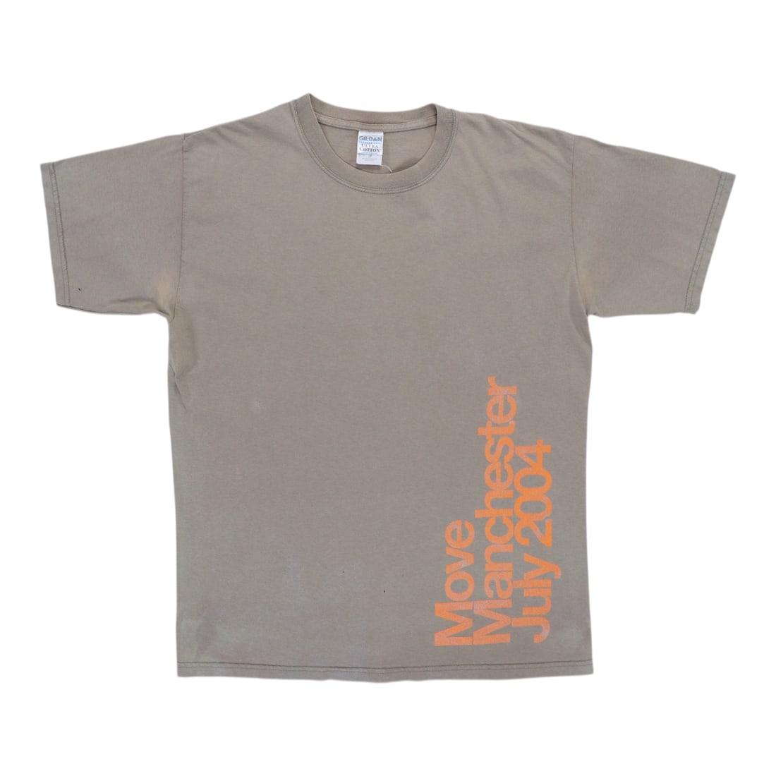Vintage 2004 The Move Manchester Concert Gray Cotton T-Shirt (1 of 9)