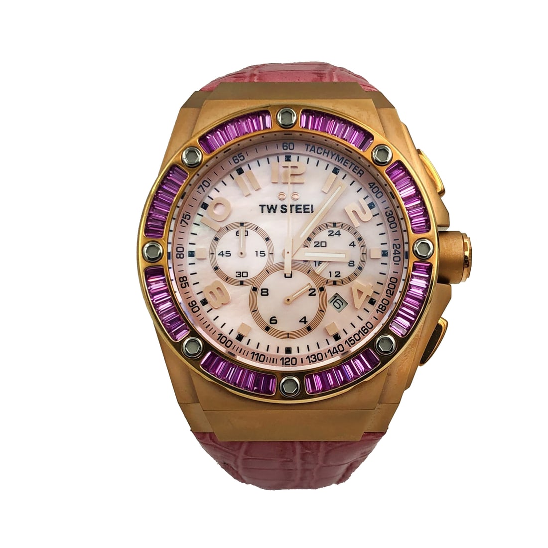 TW Steel Kelly Rowland Edition Quartz Watch Pink MOP Dial CE4006 (1 of 2)