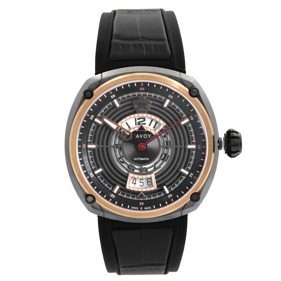 Savoy Epic Limited Edition Automatic Men's Watch F8202H.02E.RB01 Gunmetal Rose Gold (1 of 6)