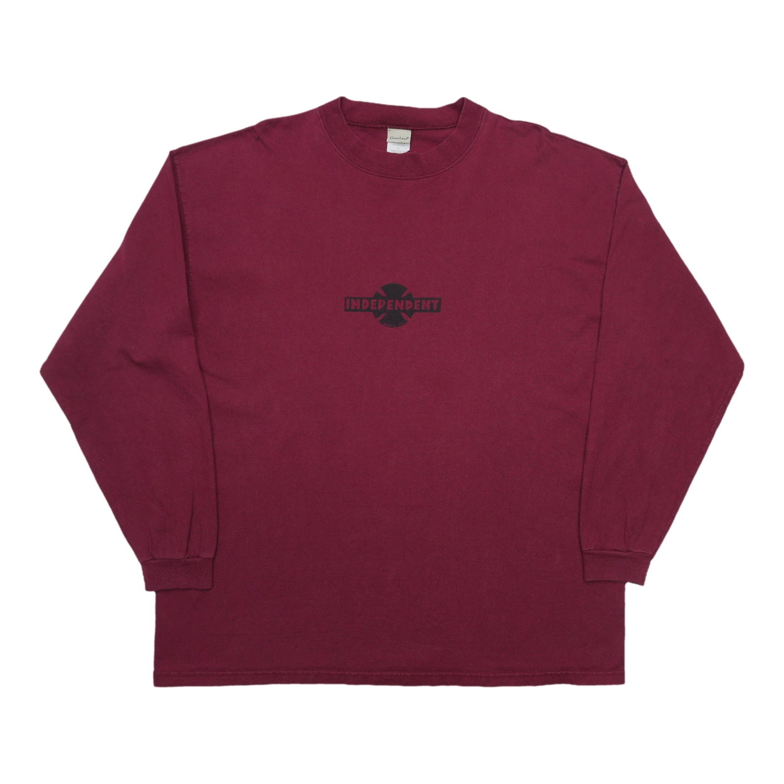 Vintage Independent Trucks red cotton long sleeve tee XL (1 of 4)