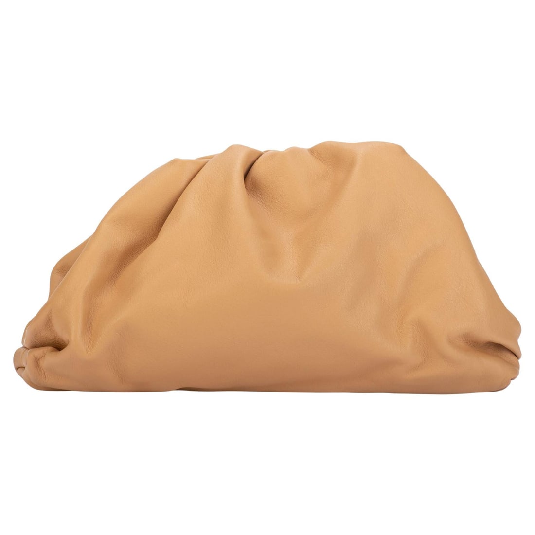 Bottega Veneta Almond Beige Teen Pouch with Dust Cover: Bottega Veneta Almond Beige Teen Pouch with Dust Cover Introducing the Bottega Veneta Almond Teen Pouch, a highly sought-after accessory that combines elegance and functionality. Crafted in Italy, thi