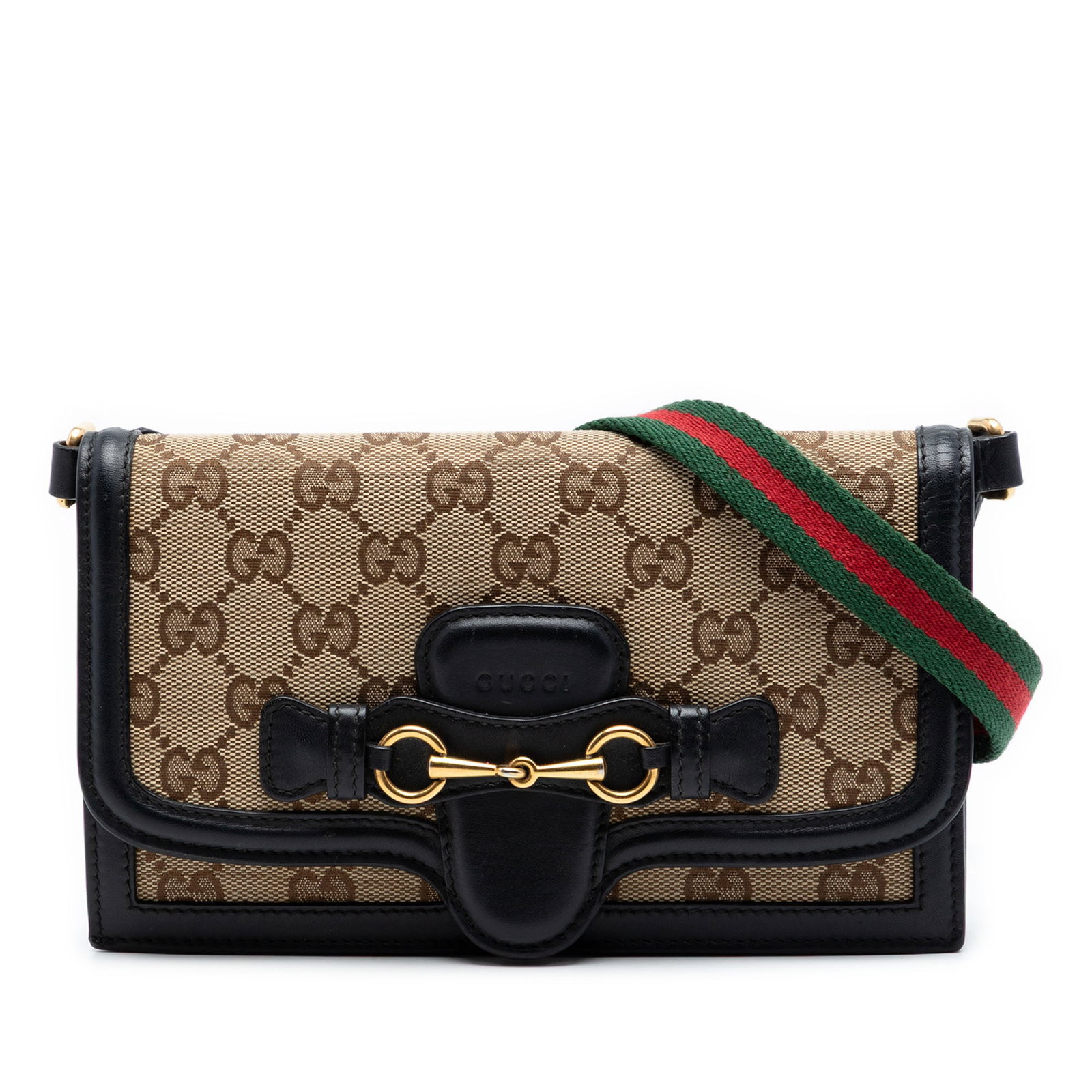 Gucci crossbody wallet bag GG Canvas Lady Web (1 of 7)