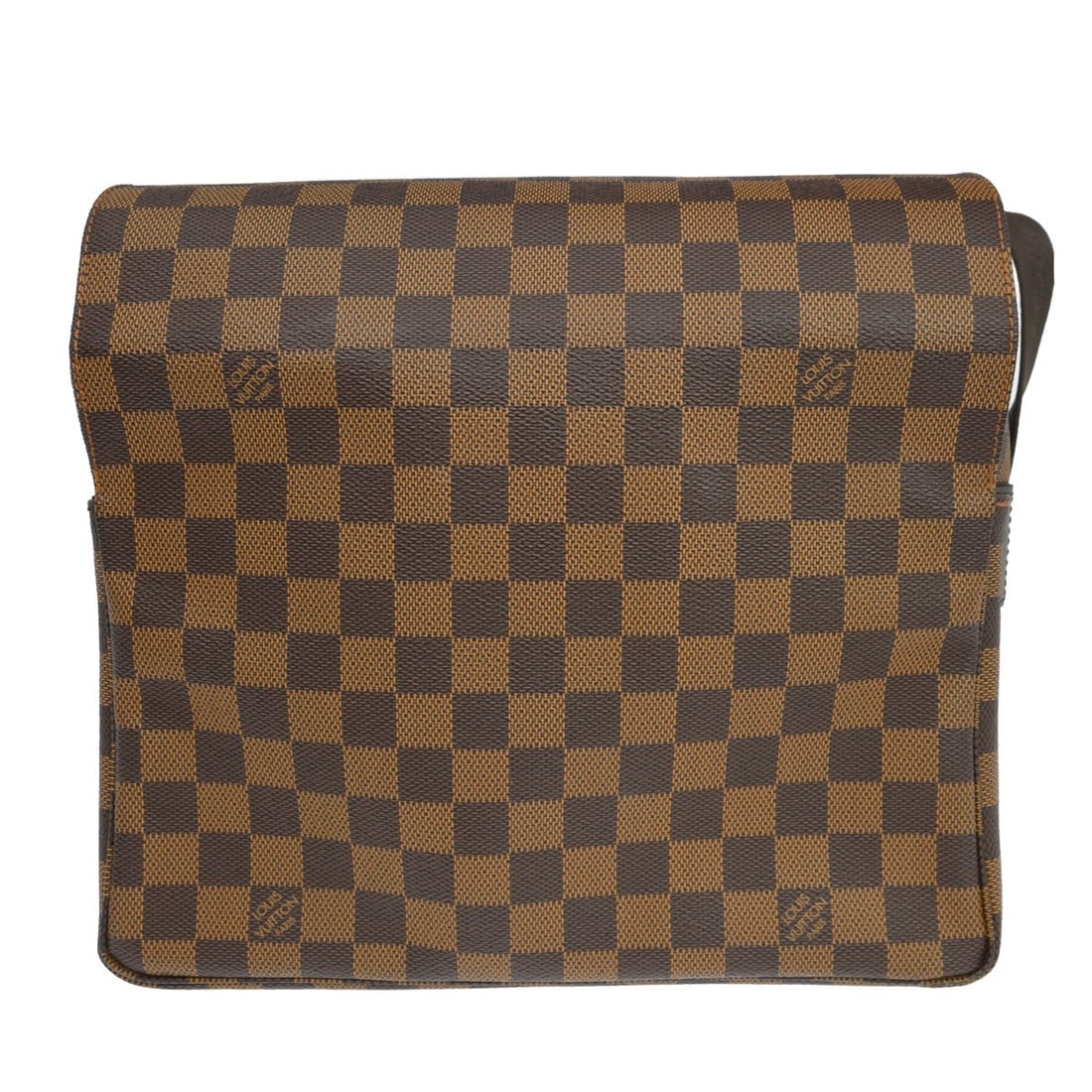 Louis Vuitton Naviglio Damier canvas shoulder bag N45255 brown: Louis Vuitton Naviglio Damier canvas shoulder bag N45255 brown Vintage Louis Vuitton Naviglio shoulder bag in Damier canvas with brown leather trim and an Alcantara lining. This medium bag features a 