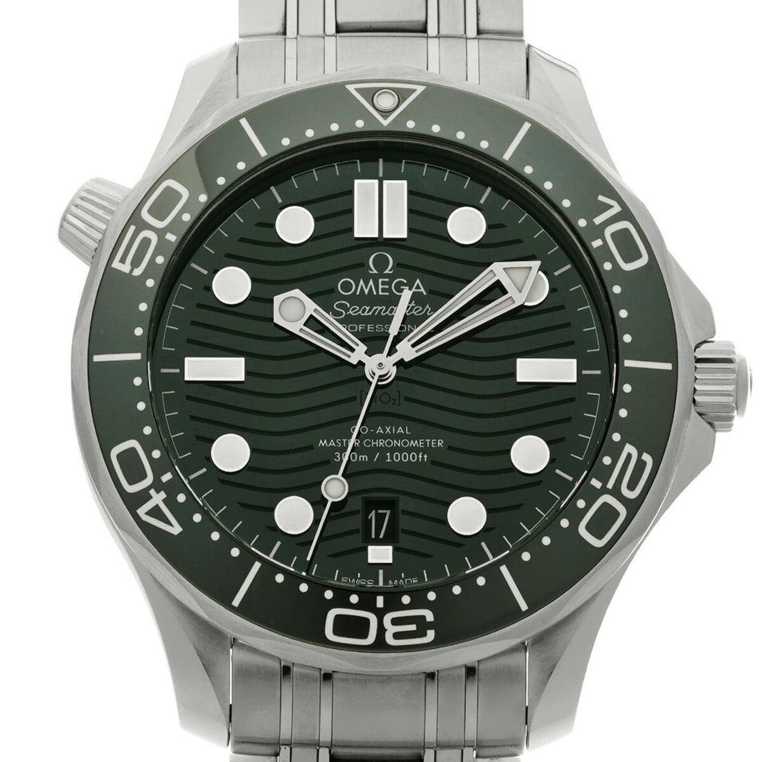 Omega Seamaster Diver 300 Co Axial Master Chronometer 210.30.42.20.10.001: Omega Seamaster Diver 300 Co Axial Master Chronometer 210.30.42.20.10.001 This OMEGA Seamaster Diver 300 Co-Axial Master Chronometer wristwatch is a Swiss-made timepiece designed for men. The watch is