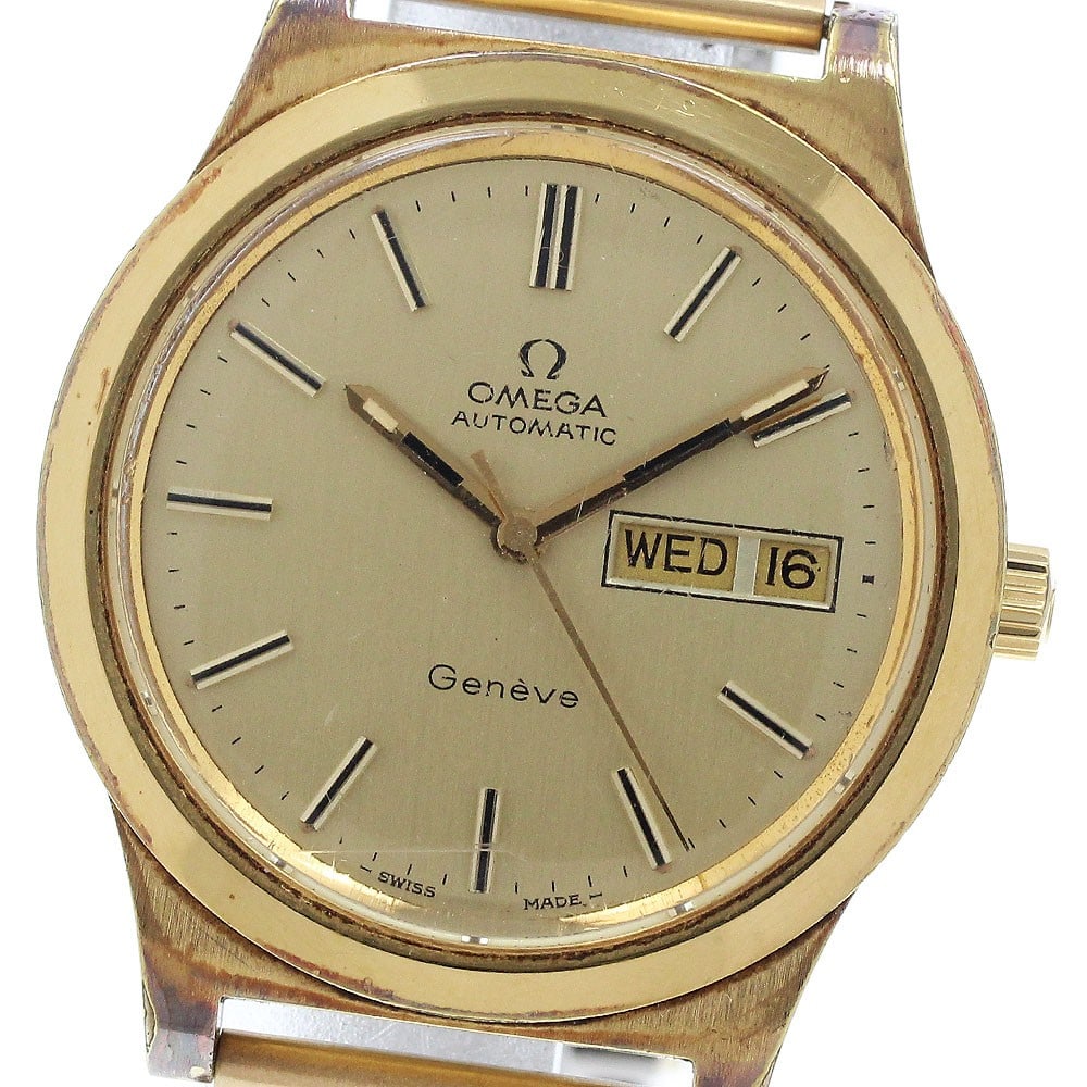 Omega Geneva Day-Date Automatic Men's Watch Ref 166.0169 (1 of 9)