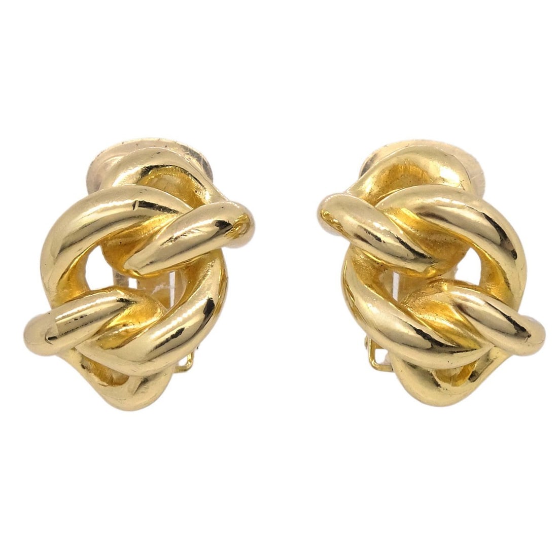 Christian Dior gold plated clip on earrings: Christian Dior gold plated clip on earrings Christian Dior clip-on earrings in gold-plated metal with a gold-tone finish. Made in Italy, this pair has a classic Dior look and is presented in very good