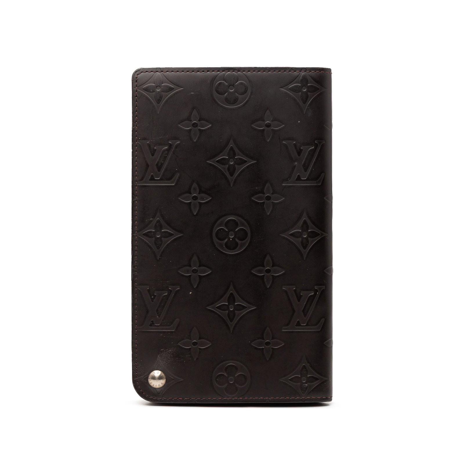Louis Vuitton Monogram Glace Leather Organizer Wallet with Zip Pocket (1 of 7)