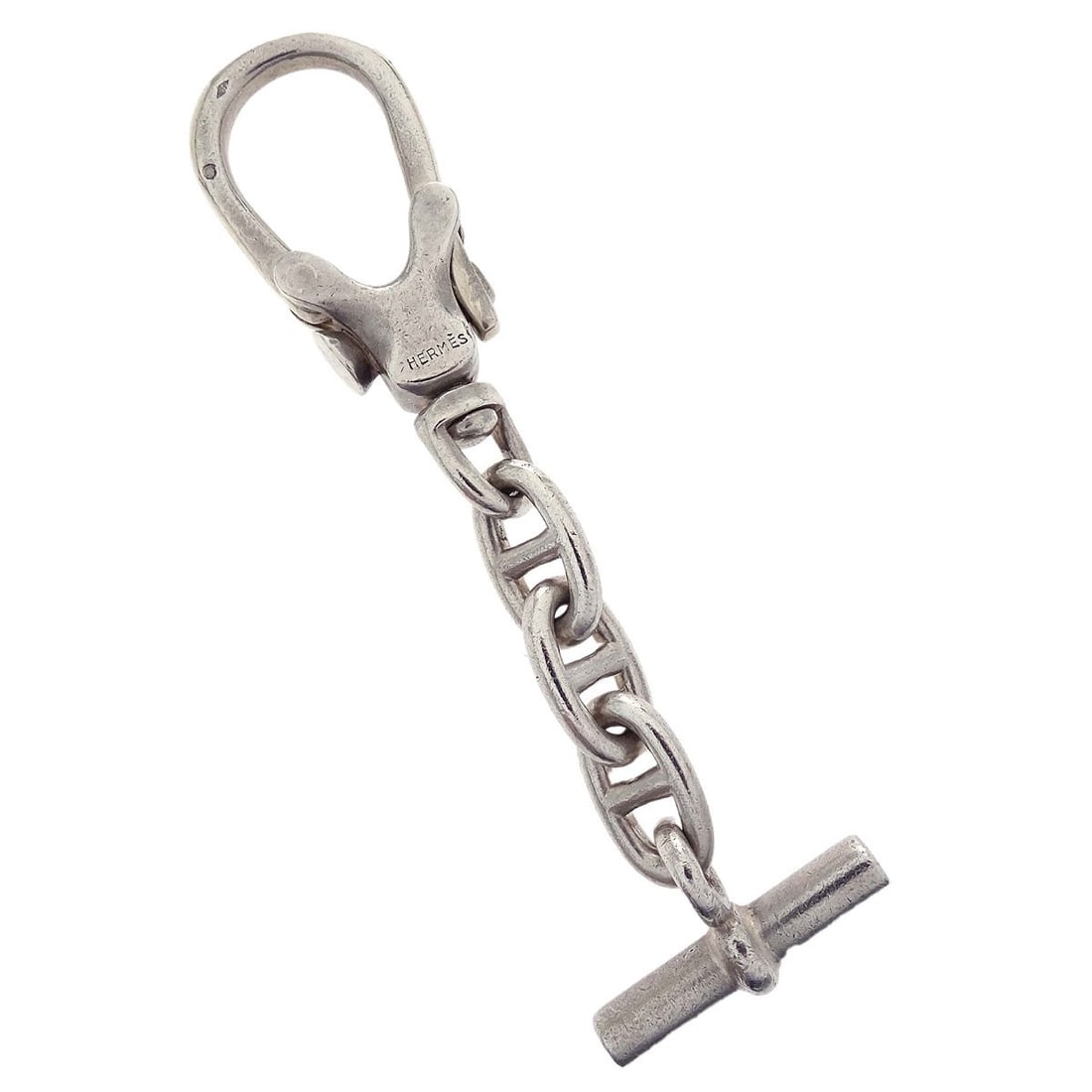 Hermes Chaine d'Ancre SV925 Silver Key Chain Small (1 of 4)